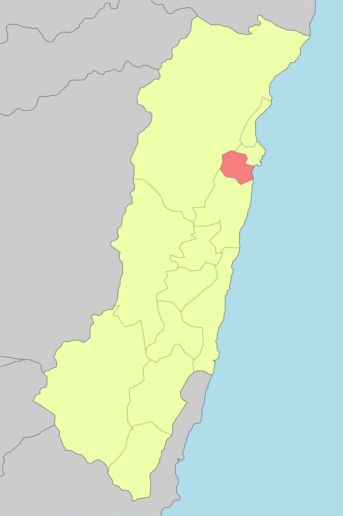 ನಕ್ಷೆ hualien ತೈವಾನ್