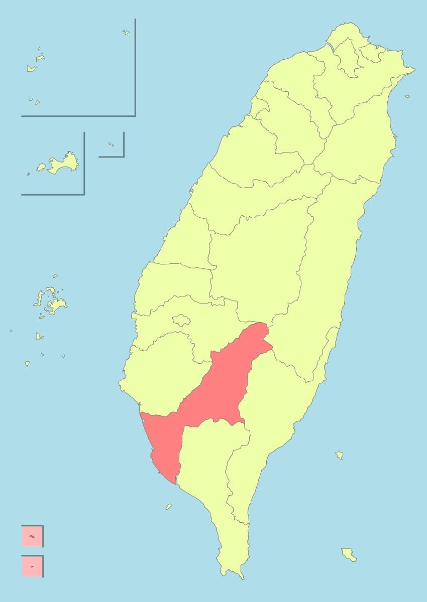 ನಕ್ಷೆ kaohsiung ತೈವಾನ್