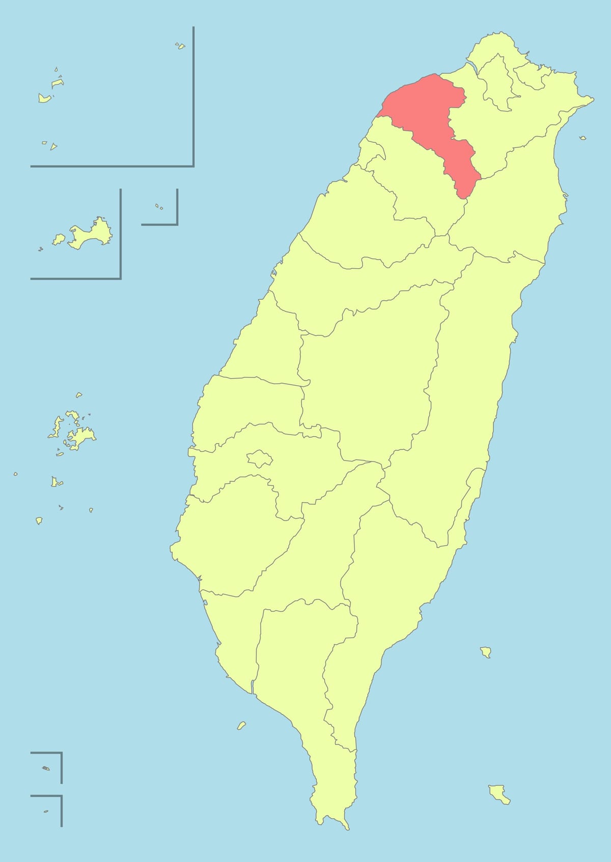 ತೈವಾನ್ ನಕ್ಷೆ taoyuan