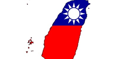 ನಕ್ಷೆ ಥೈವಾನ್ ಧ್ವಜ