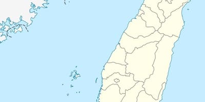 ನಕ್ಷೆ ಥೈವಾನ್ ವೆಕ್ಟರ್