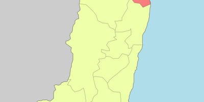 ನಕ್ಷೆ hualien ತೈವಾನ್